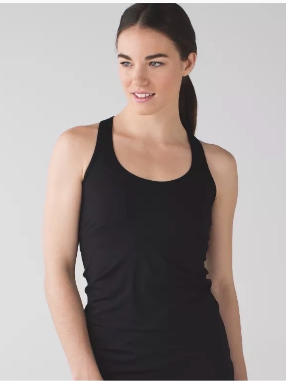 Lululemon Women’s Black Scoop Neck Tank Top